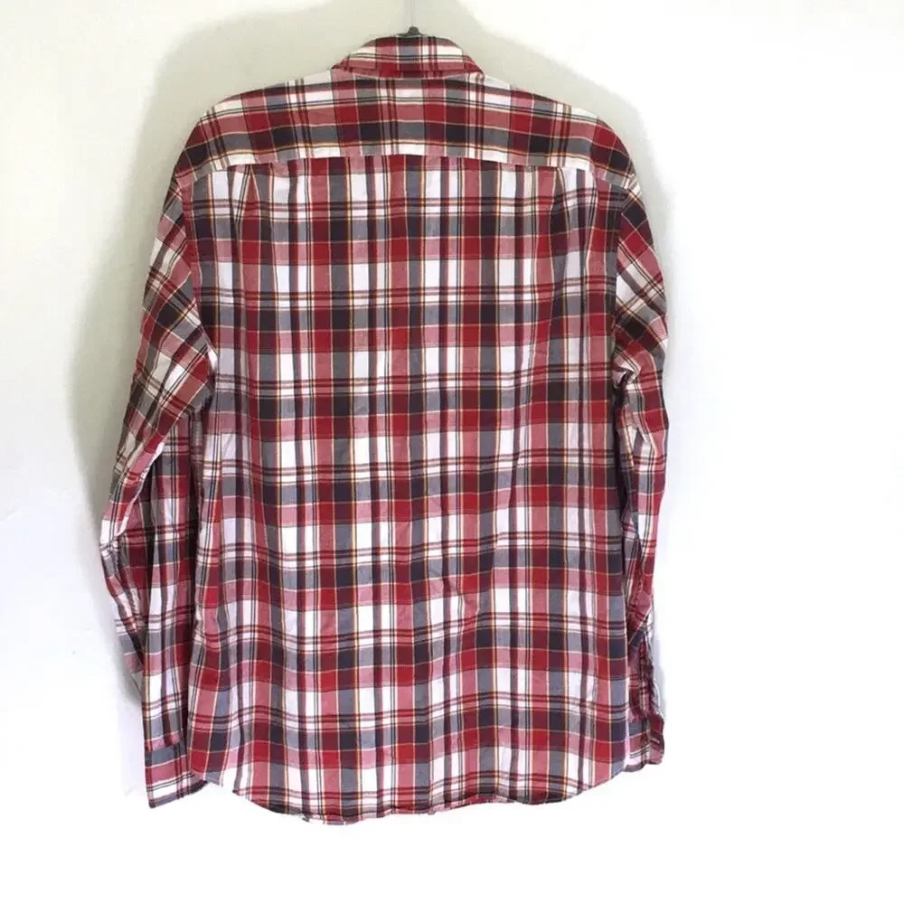J. Crew men's button down L-sleeves casual shirt L